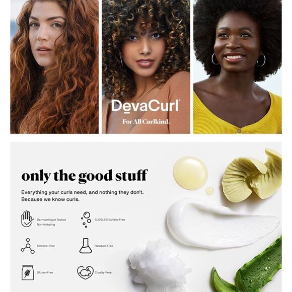 DevaCurl low-poo DELIGHT shampoo weightless waves - Picture 5 of 5